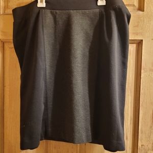 Nichole Miller black and gray skirt xl